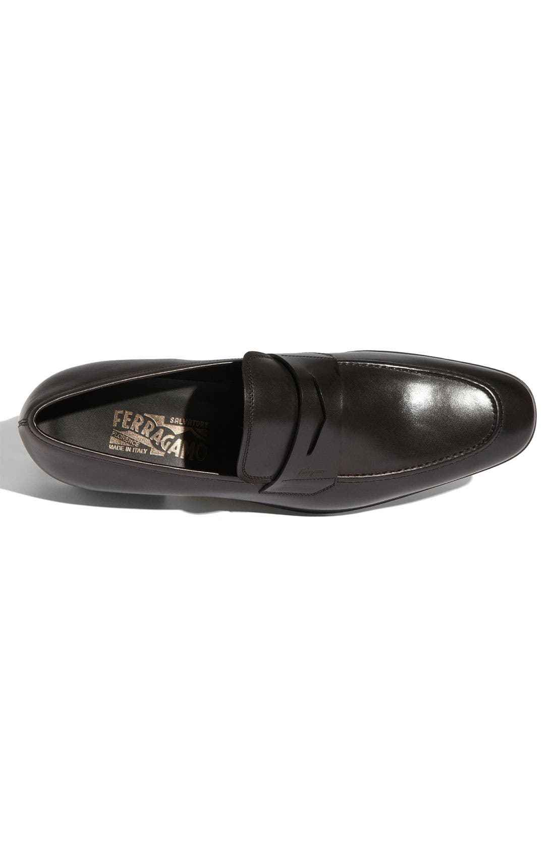 FERRAGAMO Salvatore Ferragamo 'Corrado' Penny Loafer, Alternate, color, 