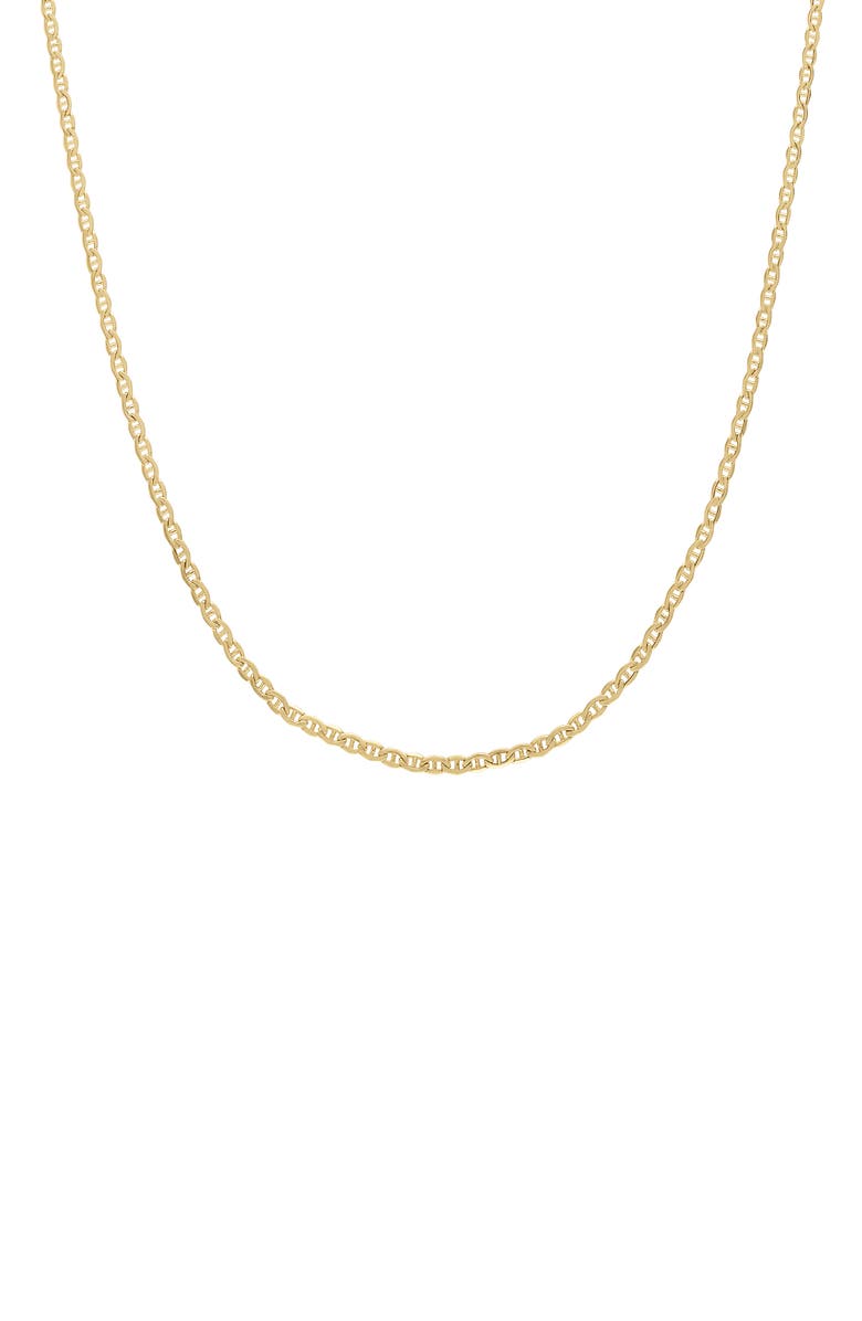 FUZION CREATIONS 14K Gold Mariner Chain Necklace, Main, color, 