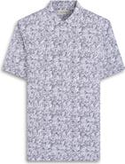 Bugatchi Victor OoohCotton® Leaf Print Polo