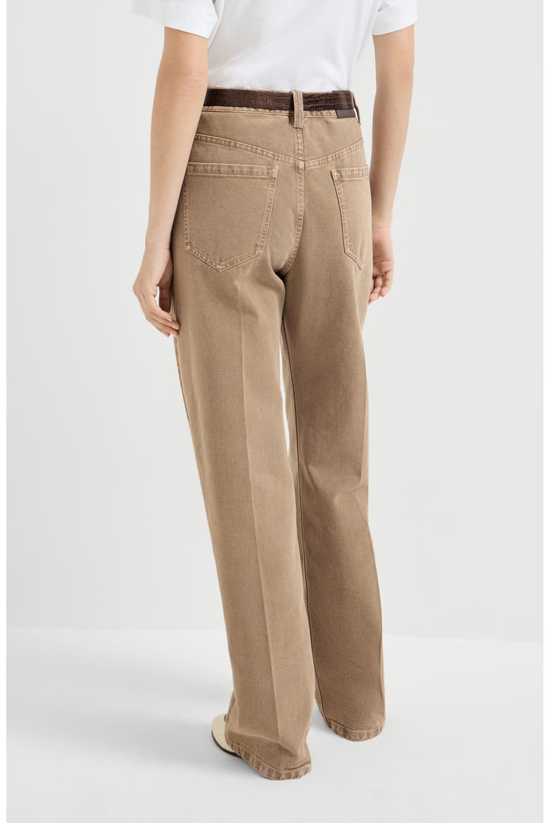 Contemporary Loose trousers, Alternate, color, Light Brown
