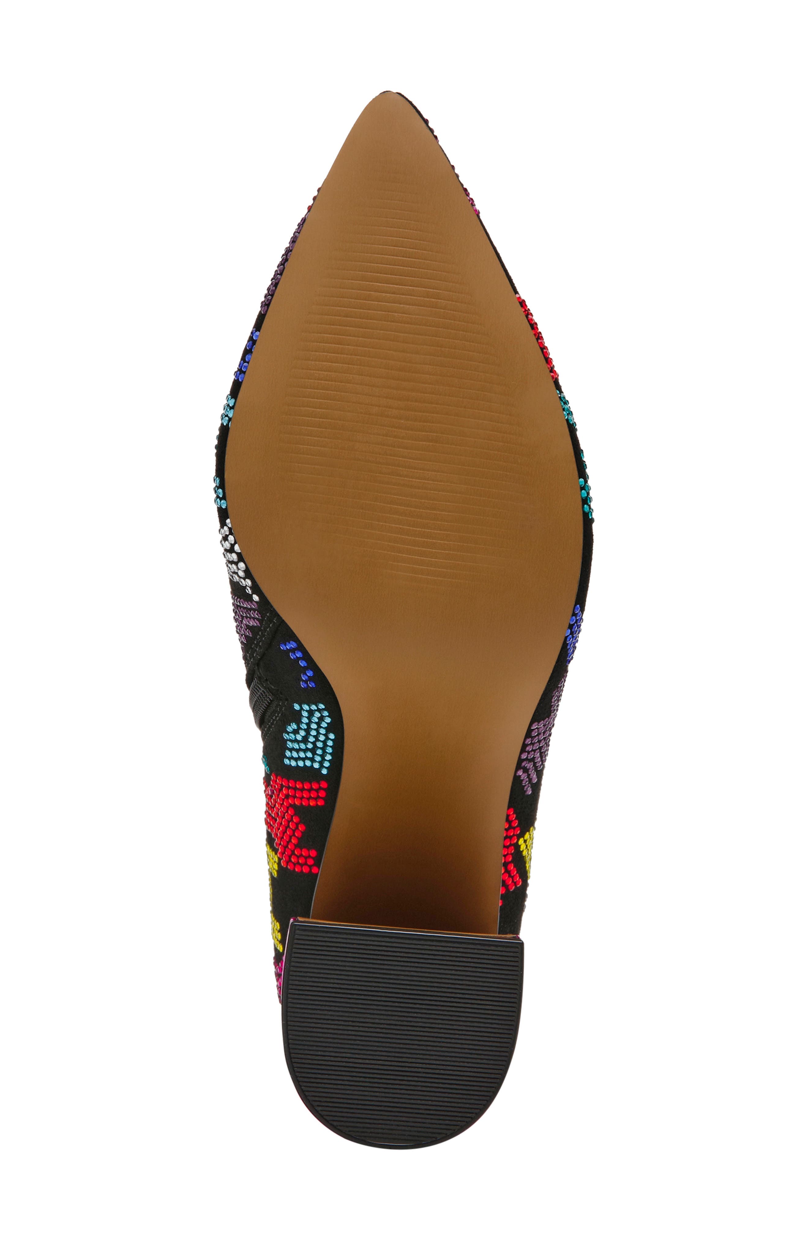 Betsey Johnson Marrina Pointed Toe Bootie, Alternate, color, 