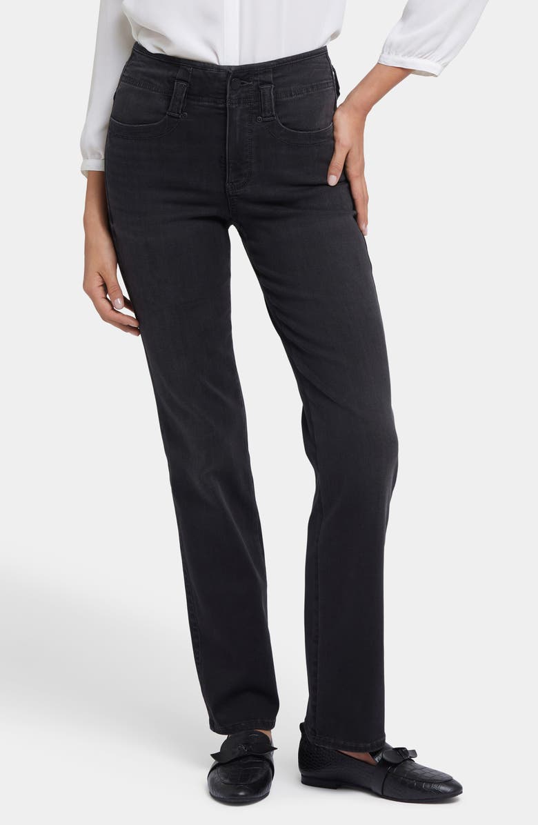 NYDJ Marilyn Hollywood High Waist Straight Leg Jeans, Main, color, Cordoba Cliff