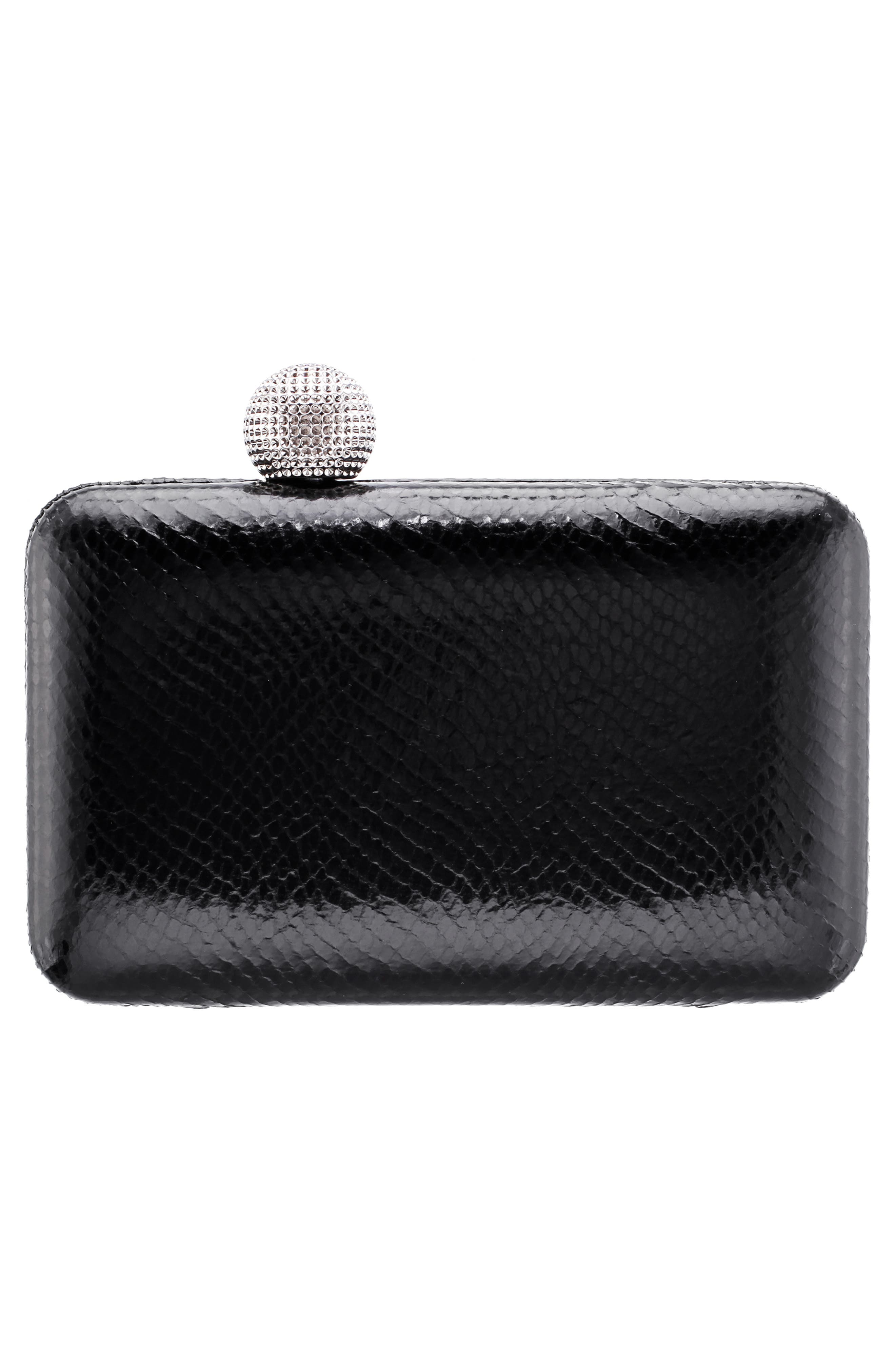 Nina Kimberly Minaudière Clutch, Alternate, color, 