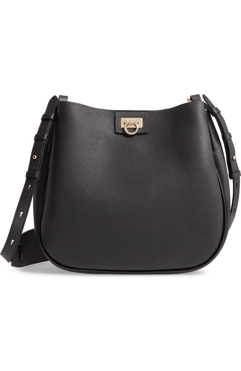 FERRAGAMO Salvatore Ferragamo Medium Hobo, Main, color,