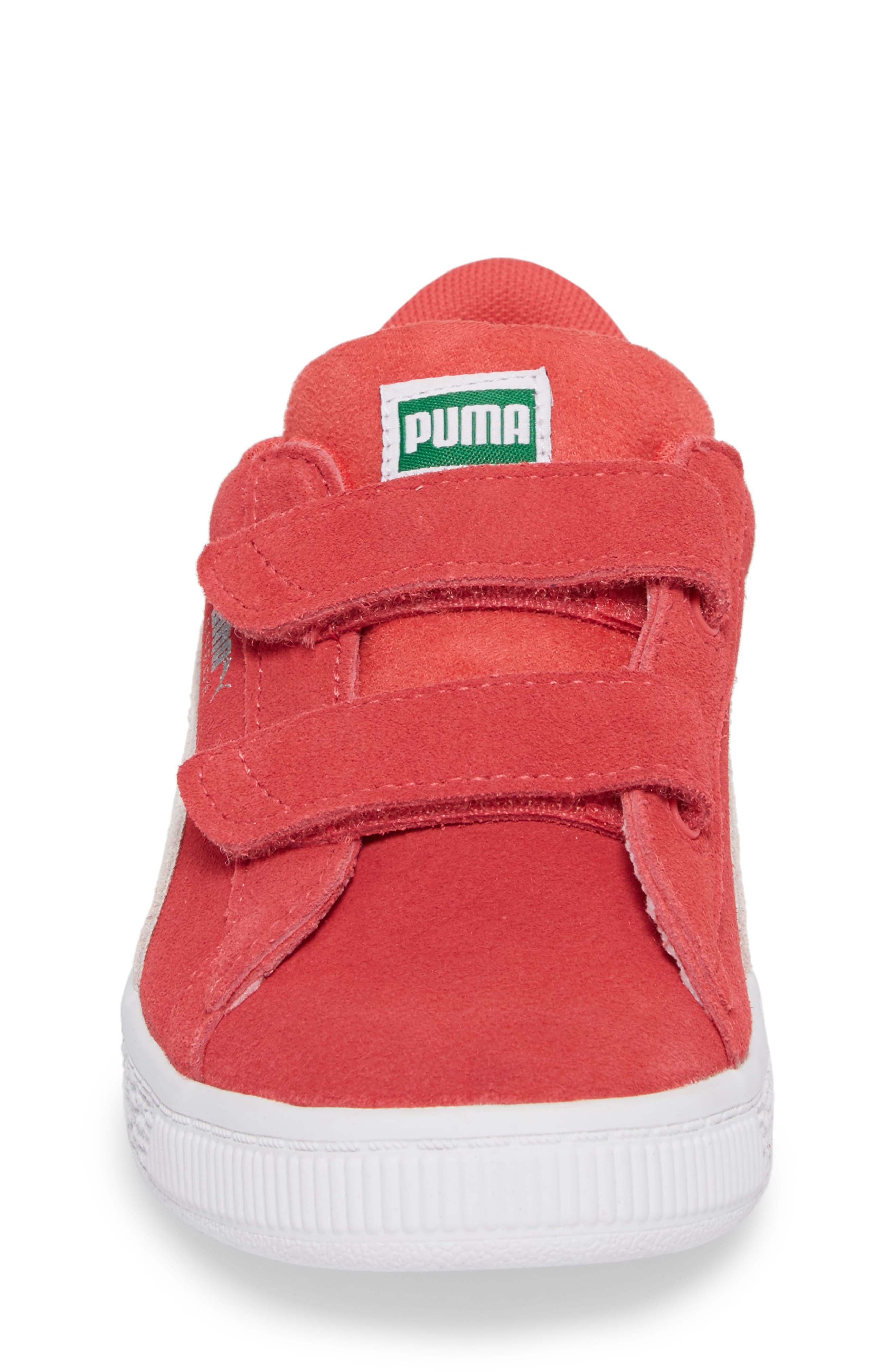 Suede Classic Sneaker, Alternate, color, PARADISE PINK/ PUMA WHITE