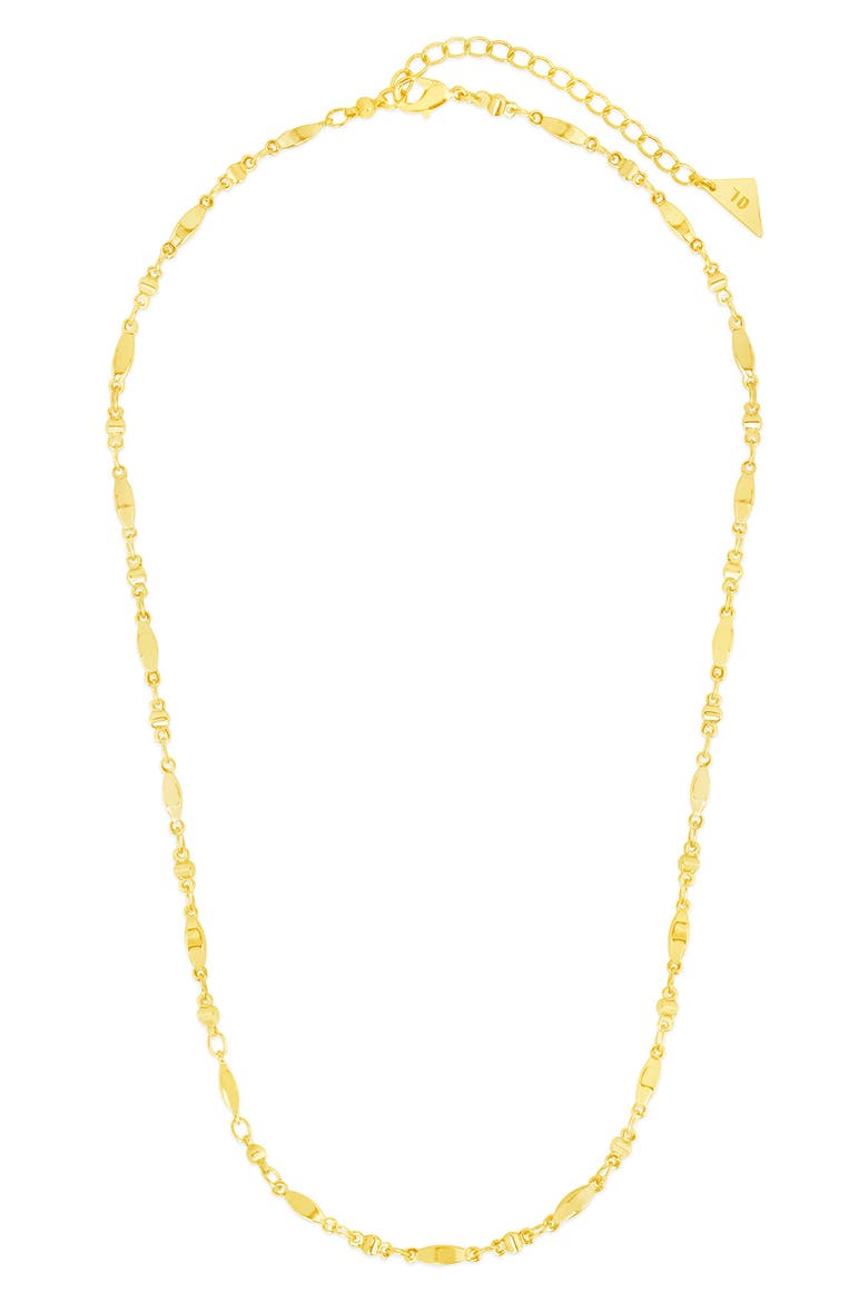 Kenya Chain Link Necklace, Alternate, color, GOLD
