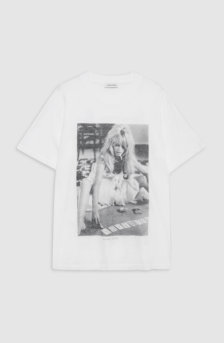 ANINE BING Lili Brigitte Bardot Tee, Alternate, color, 