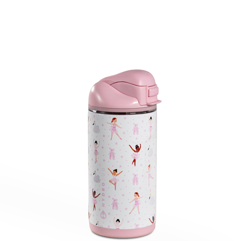 Ease2o Kids 14oz Insulated Stainless Steel Water Bottle With Dual Lid