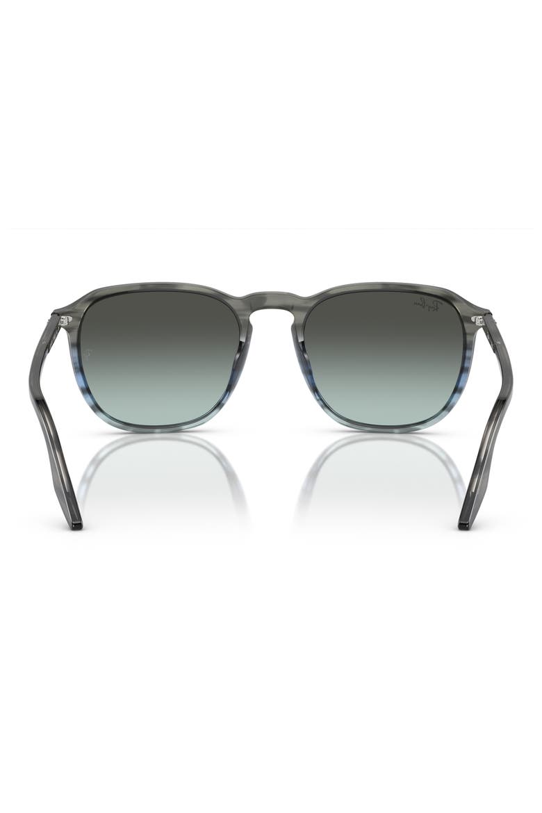 52mm Square Sunglasses, Alternate, color, BLUE