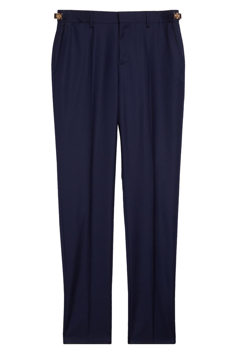 Wool Trousers, Alternate, color, INK