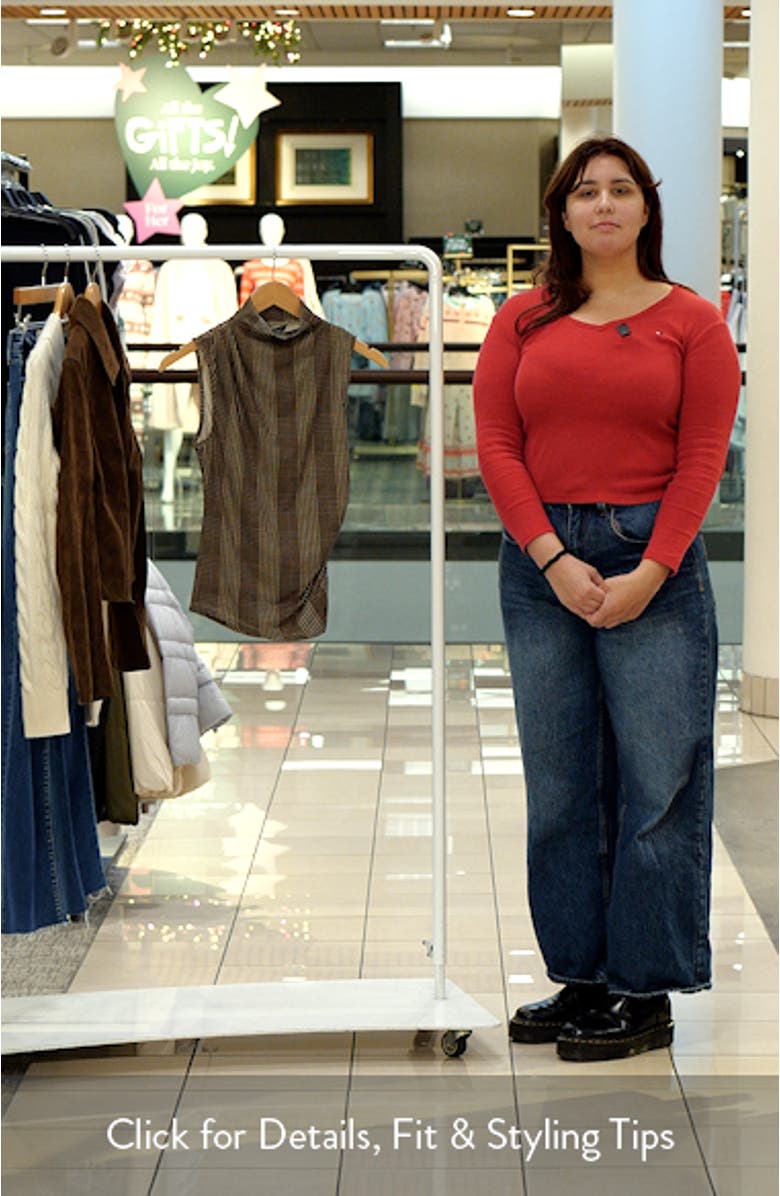 Mylie Mock Neck Sleeveless Top, sales video thumbnail