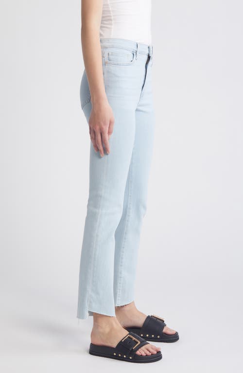 FRAME FRAME LE HIGH WAIST CASCADE HEM ANKLE STRAIGHT LEG JEANS