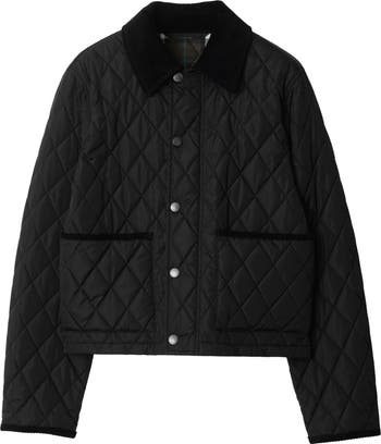 【関税＆送料込み】Burberry Cropped Quilted Nylon Jacket Burberry Cropped Quilted Nylon Jacket - LABELS