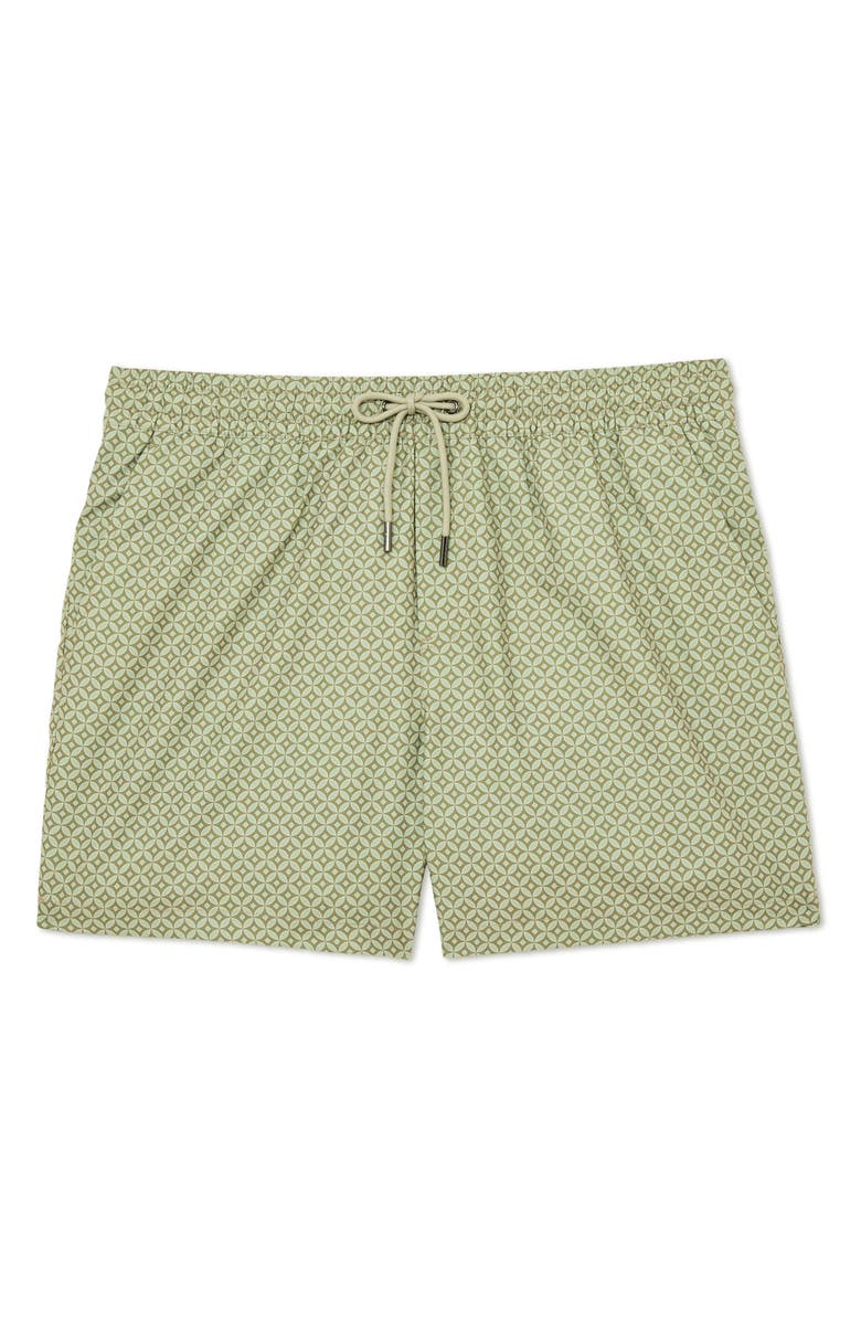 Reiss Oreint Swim Trunks, Alternate, color, Sage Green