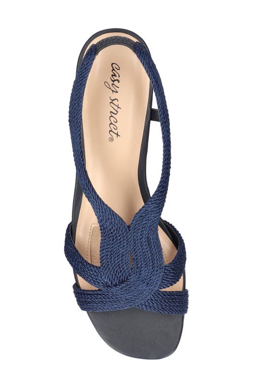 EASY STREET EASY STREET FESTIVAL BLOCK HEEL SLINGBACK SANDAL