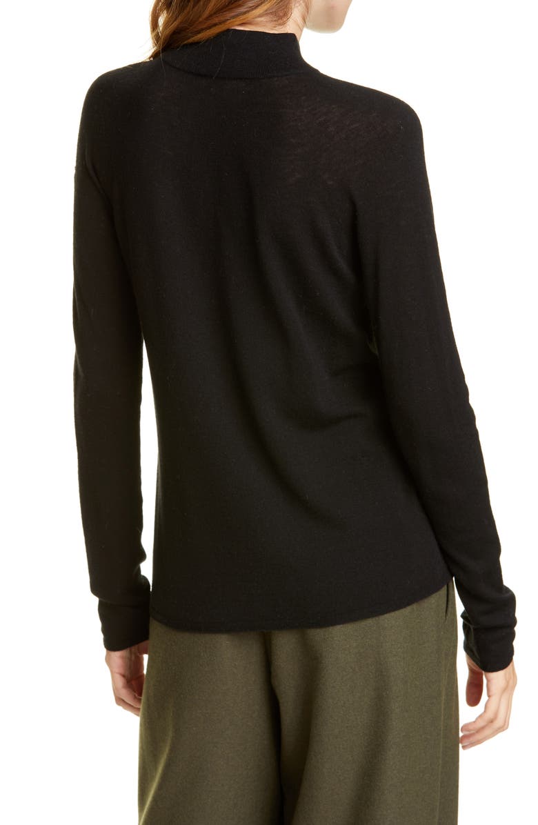Vince Seamless Wool Blend Mock Neck Top, Alternate, color, 