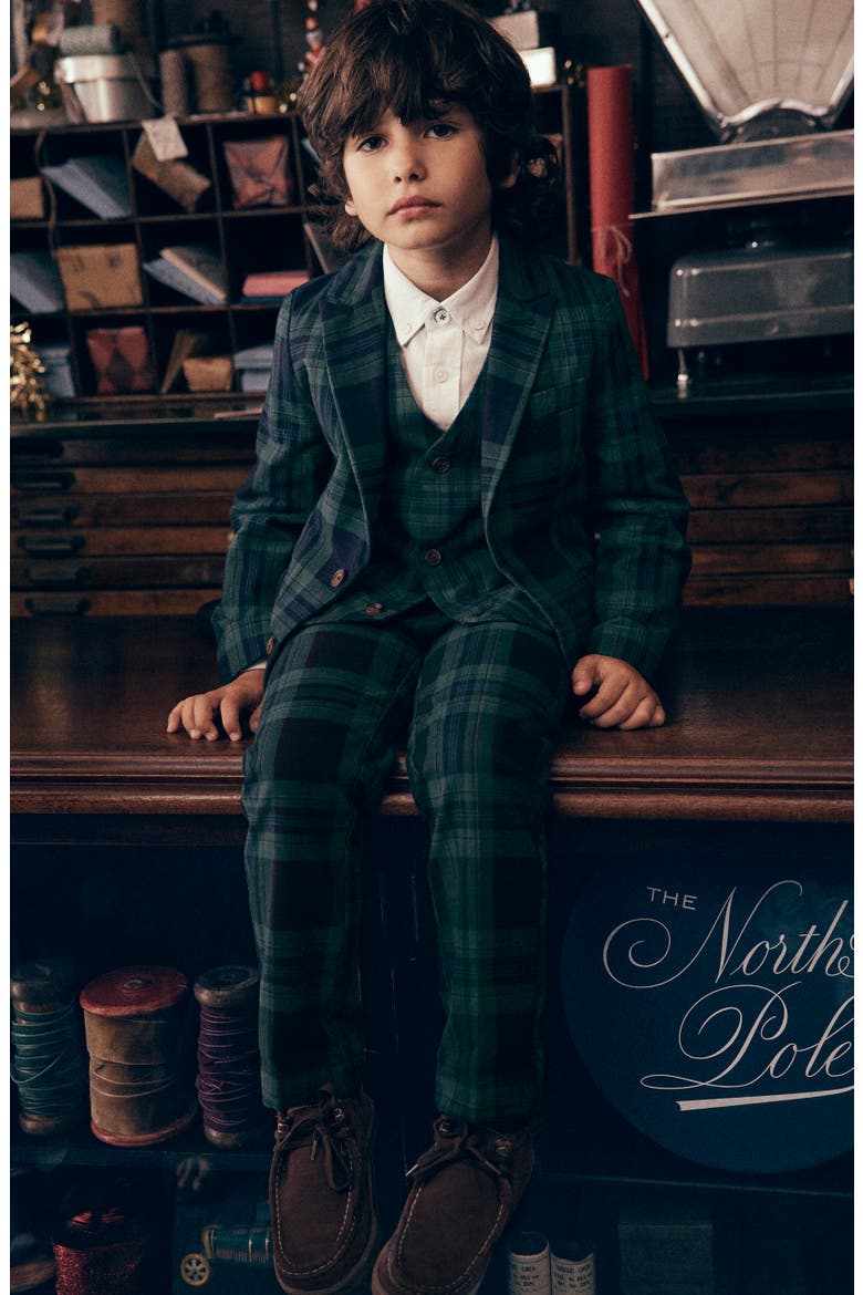 Kids' Smart Check Blazer, Alternate, color, CHECK