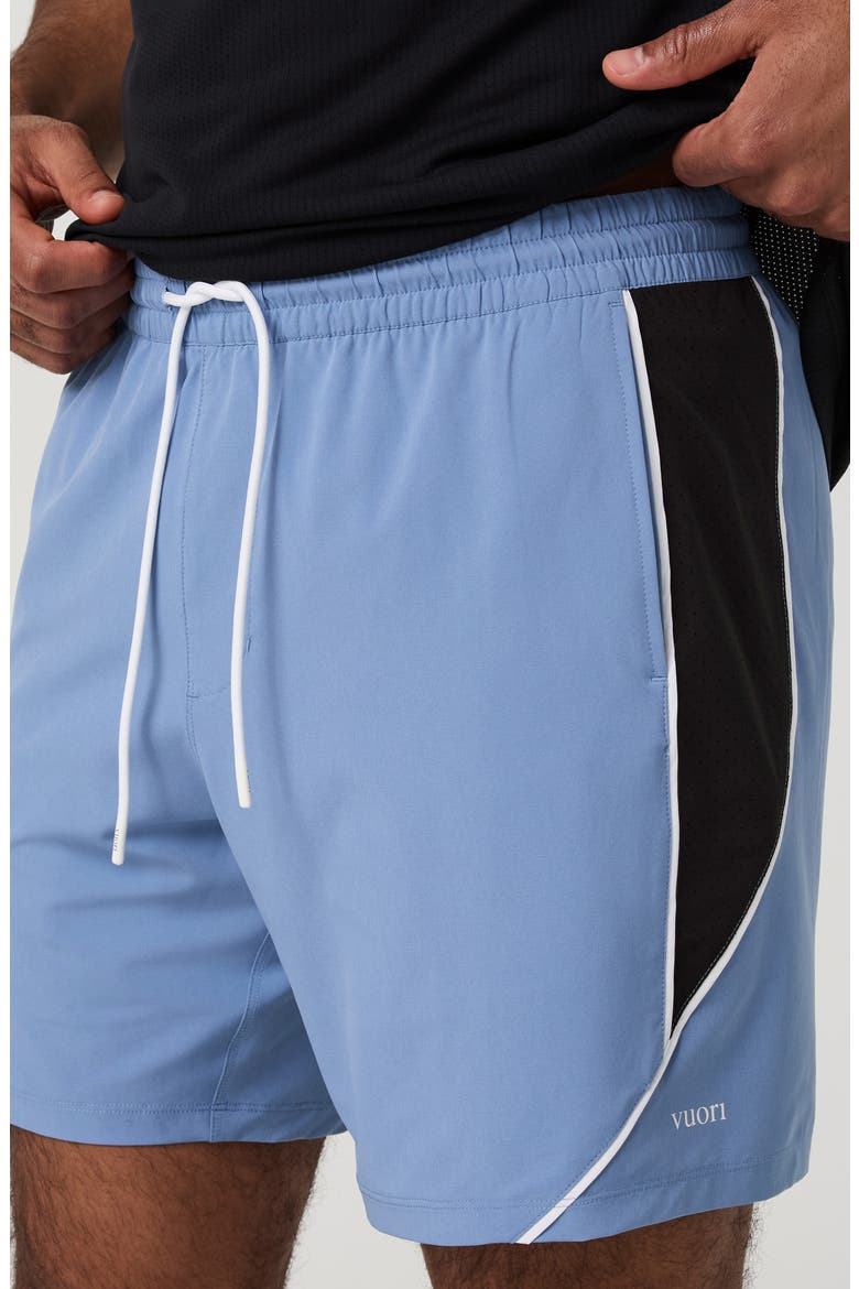 Kore Unlined Performance Shorts, Alternate, color, ISLE BLUE/ BLACK