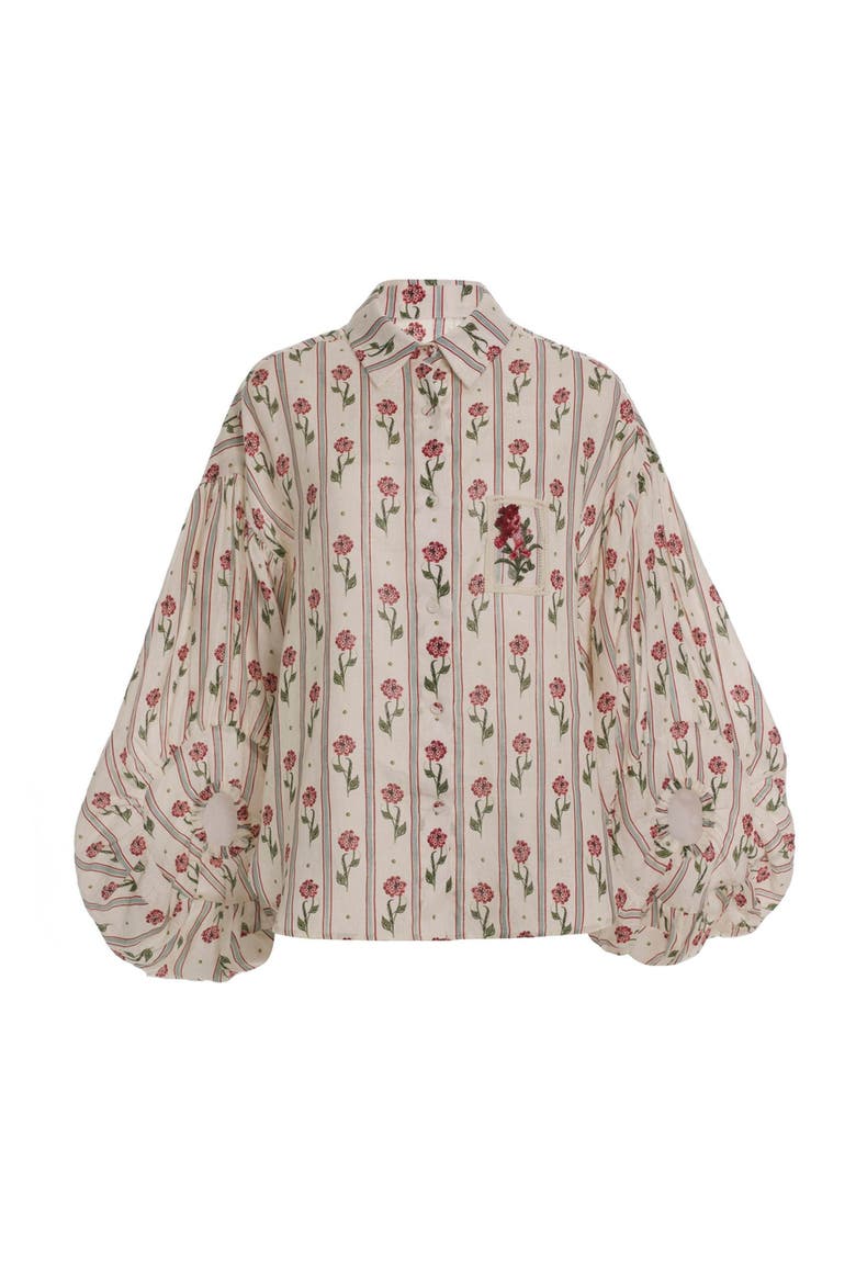 Agar Quebrada Blouse, Main, color, Multi
