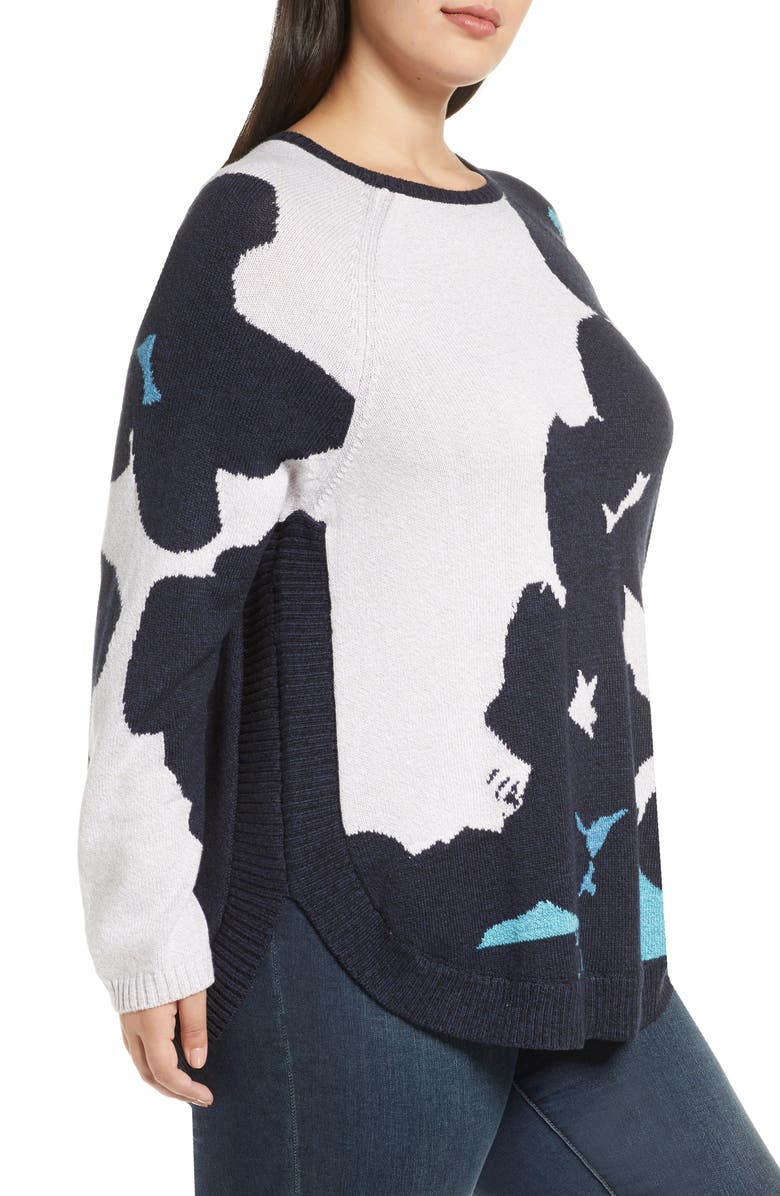 NIC+ZOE Fresh Start Cotton Blend Sweater, Alternate, color,