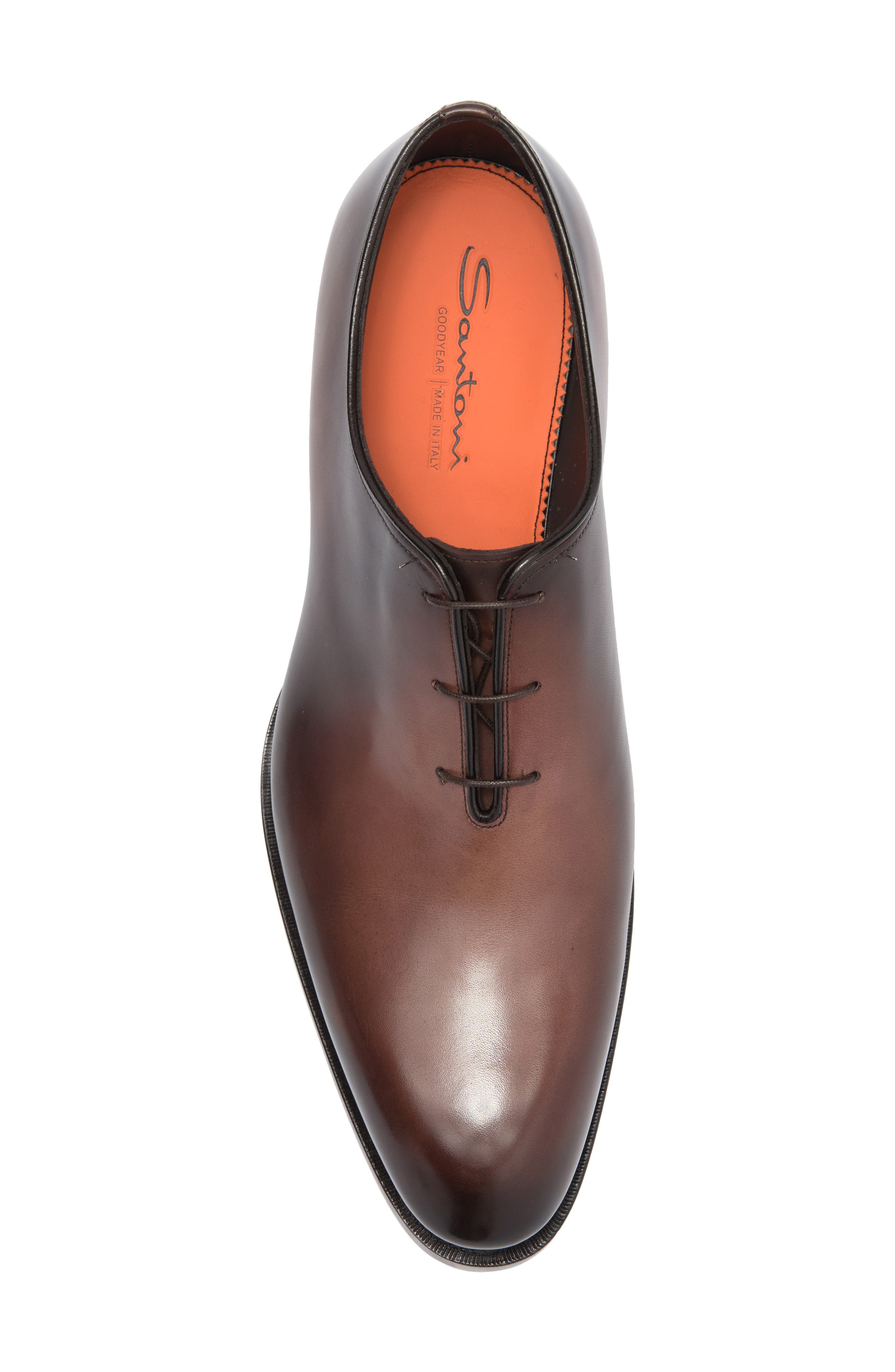 Santoni Wholecut Oxford, Alternate, color, 