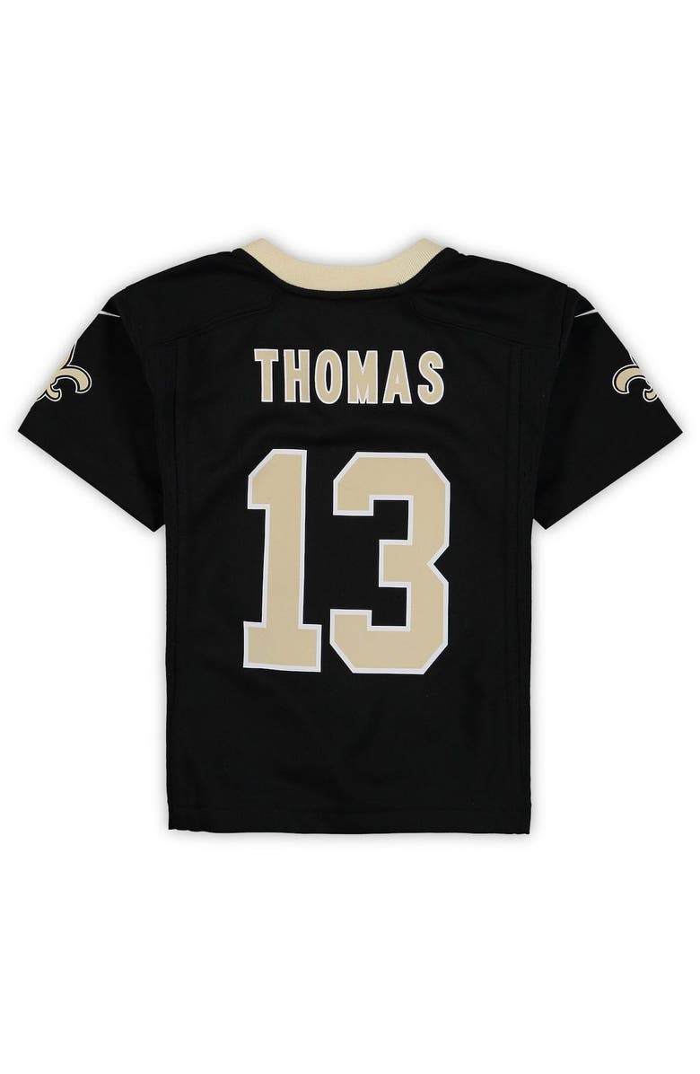 Nike Preschool Nike Michael Thomas Black New Orleans Saints Game Jersey, Alternate, color, Black