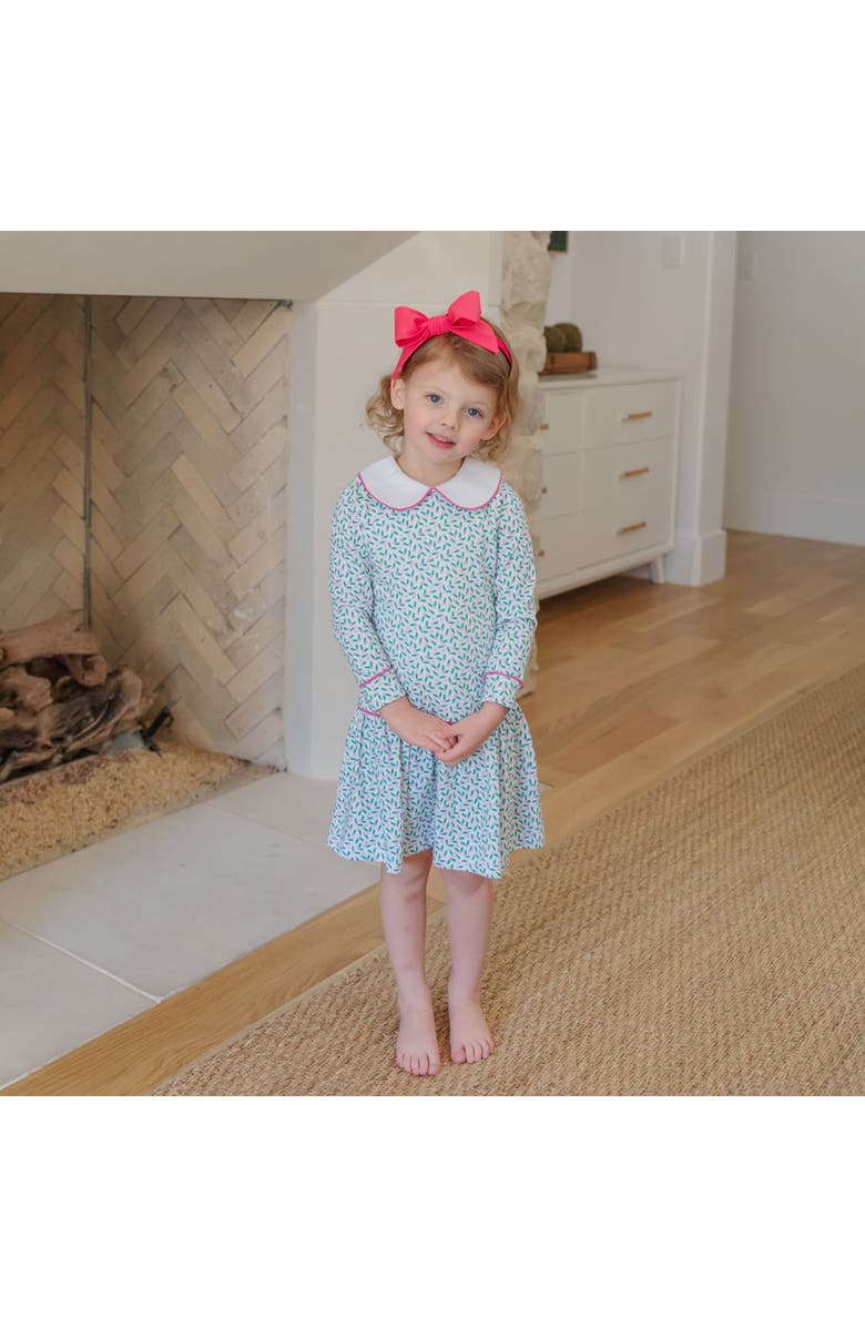 Lila and Hayes Lillian Girls
 Dress, Alternate, color, Holly Holiday