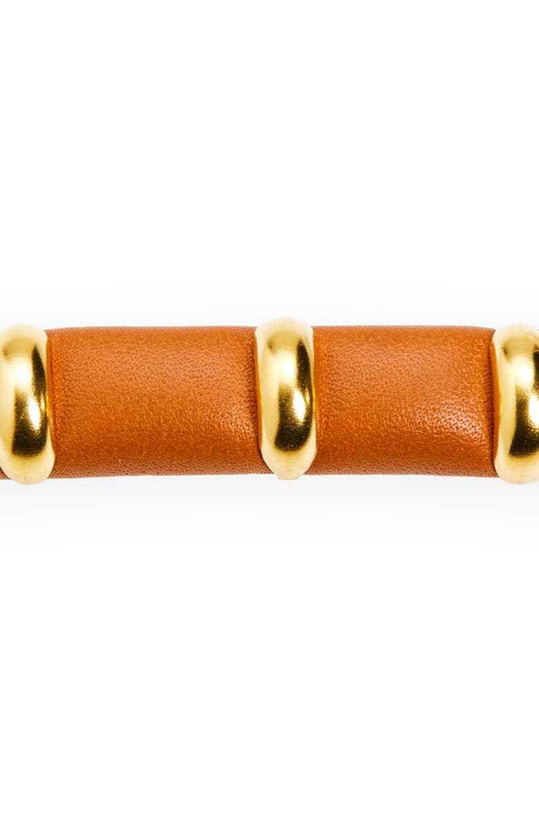L. Erickson Chiara Barrette, Alternate, color, Brown/ Gold