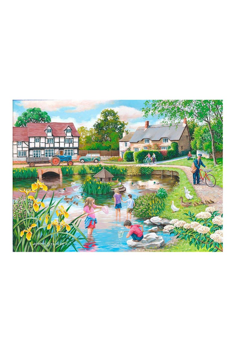 Duck Pond Big 250-Piece Jigsaw Puzzle, Alternate, color, NONE