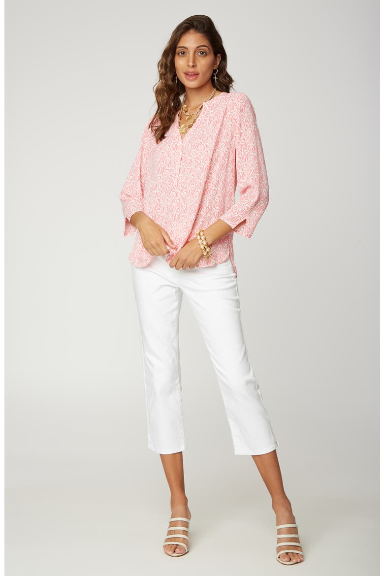 Perfect Blouse, Alternate, color, COCONUT GROVE