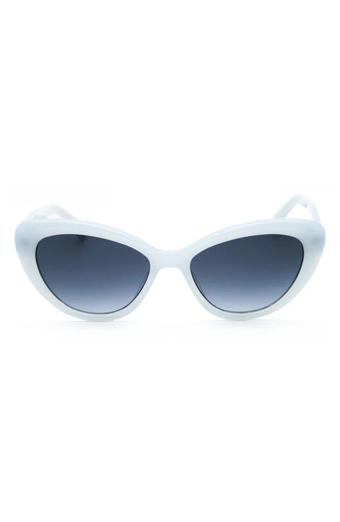 marlah 53mm cat eye sunglasses