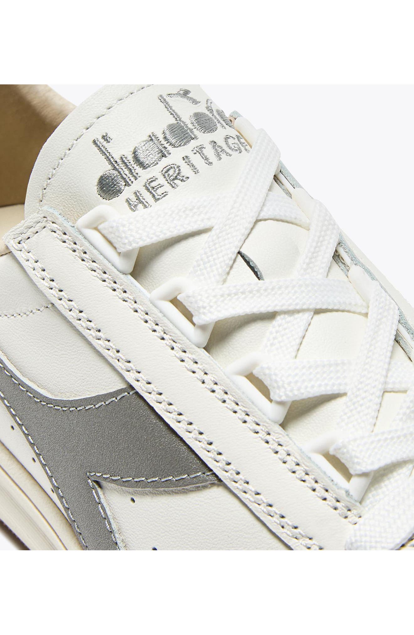 Diadora B.Elite 
84 Italia Sneaker, Alternate, color, White/ Silver