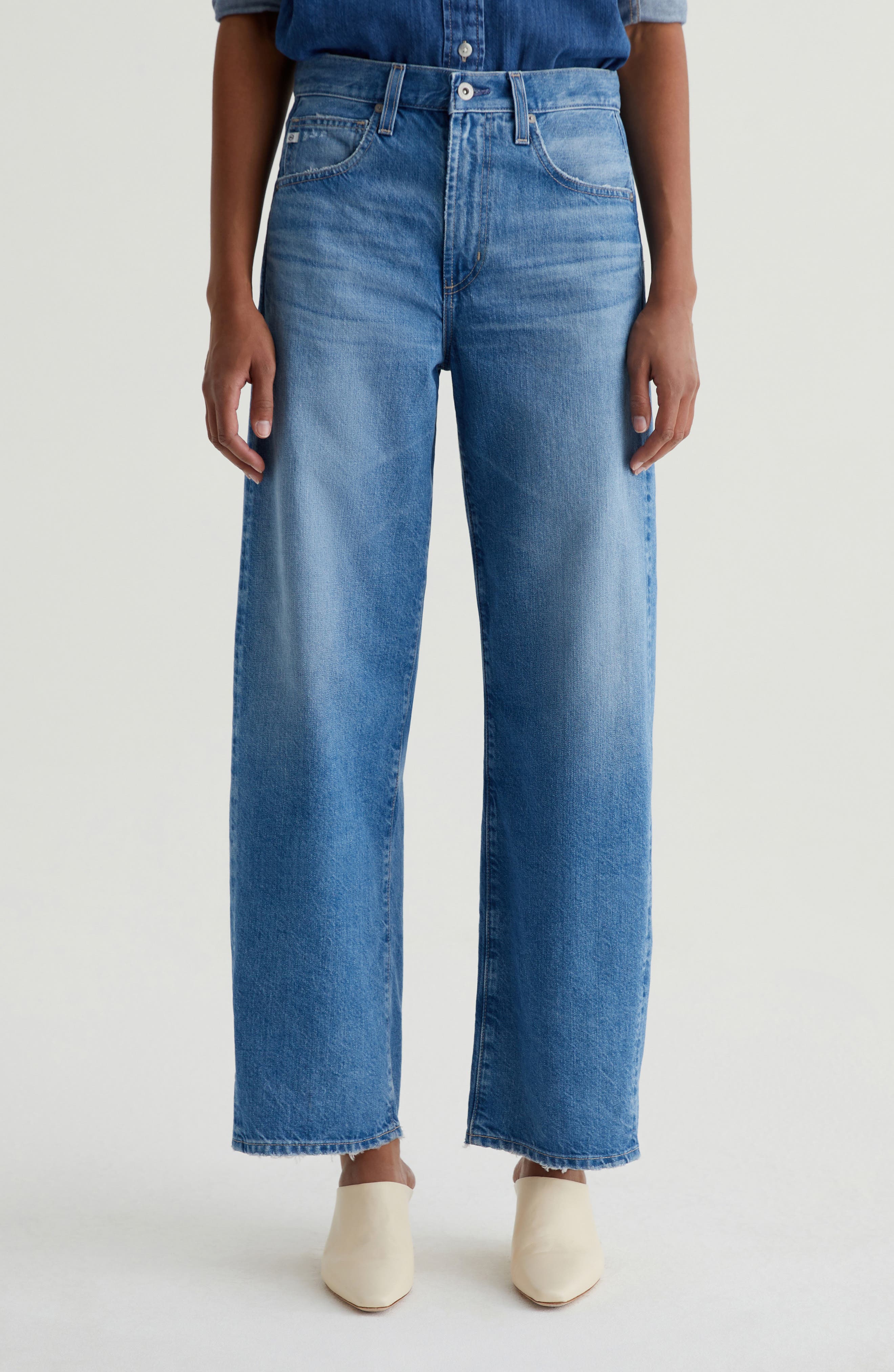 Hattie High Waist Barrel Jeans