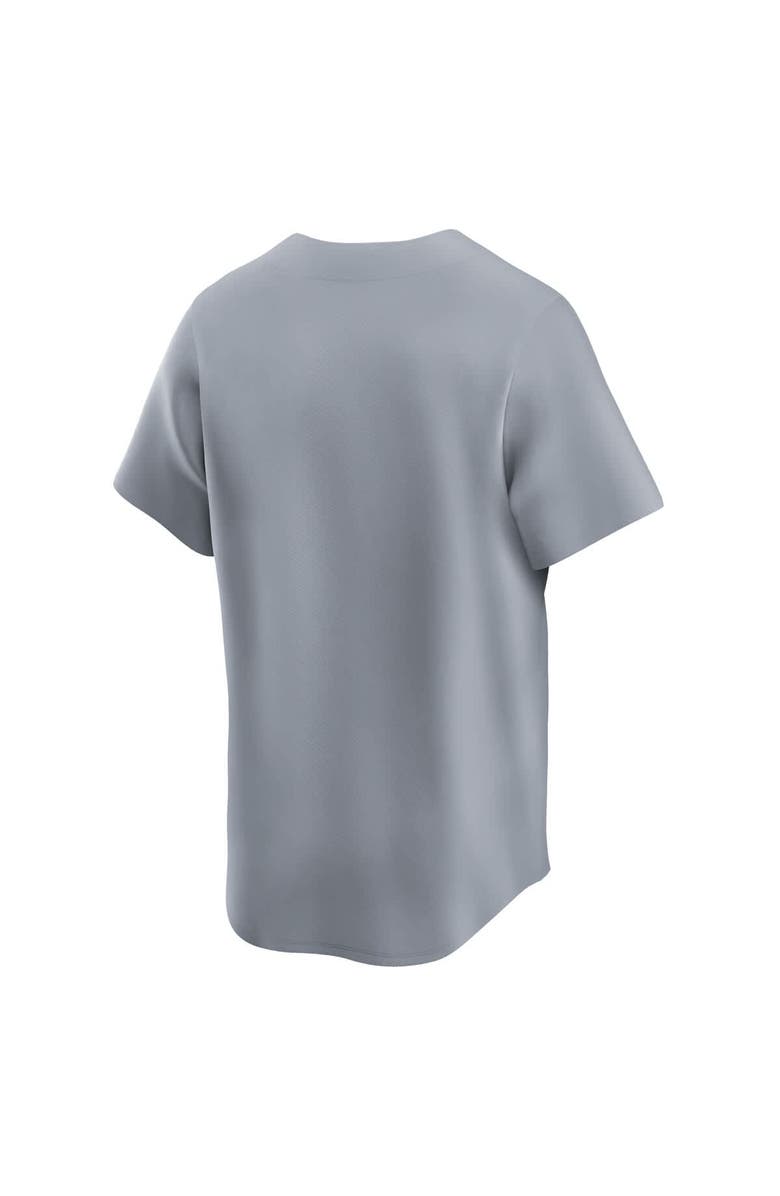 Nike Men's Nike Gray Brooklyn Dodgers Throwback Cooperstown Collection Limited Jersey, Alternate, color, Gray