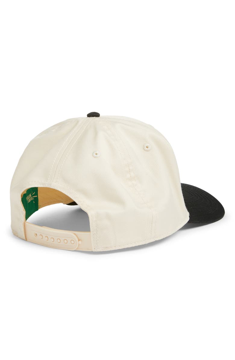 Friday Feelin’ Off the Wagon Adjustable Snapback Hat, Alternate, color, White/ Black