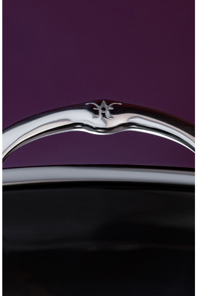 NanoBond 14-Inch Wok with Lid, Alternate, color, STAINLESS STEEL