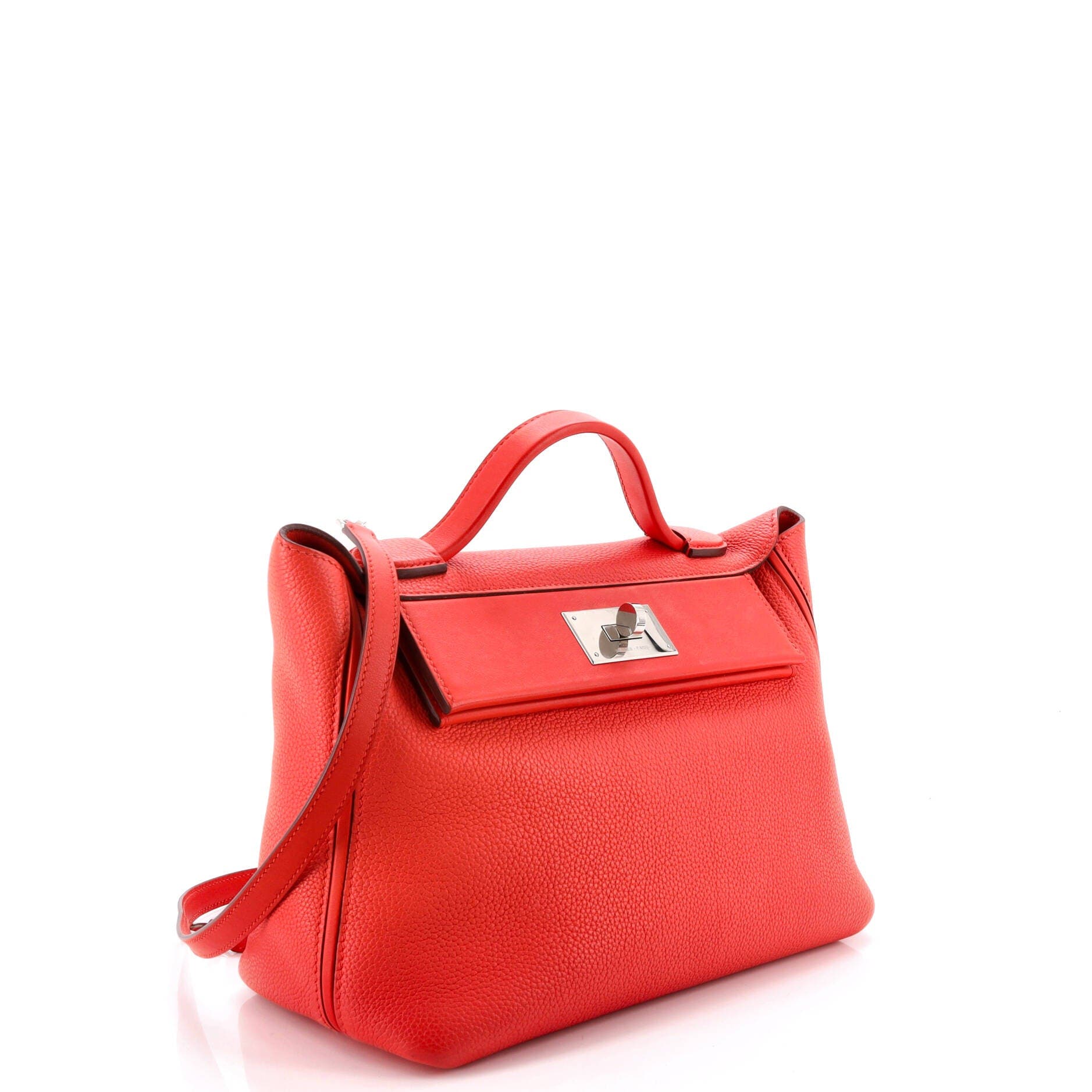 Pre-Owned Hermes 24/24 Bag Togo with Swift 29, Alternate, color, Capucine