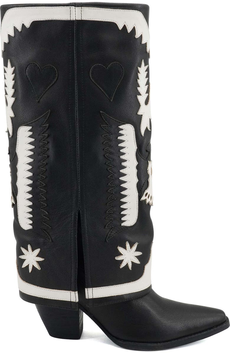 ZIGI Hungria Knee High Western Boot, Alternate, color,