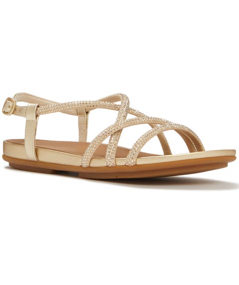 Gracie Crystal Strappy Sandal