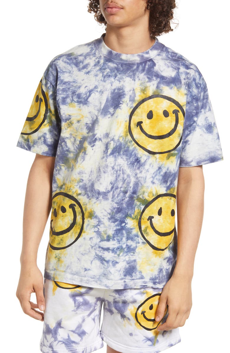 MARKET SMILEY<sup>®</sup> Sun Tie Dye Graphic T-Shirt, Main, color,