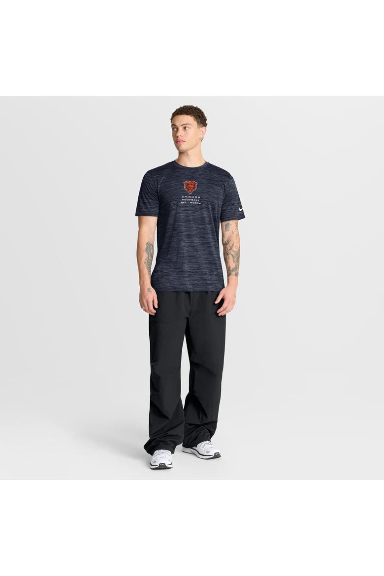 Men's Nike Navy Chicago Bears Velocity Ball Carrier Dri-FIT T-Shirt, Alternate, color, Navy