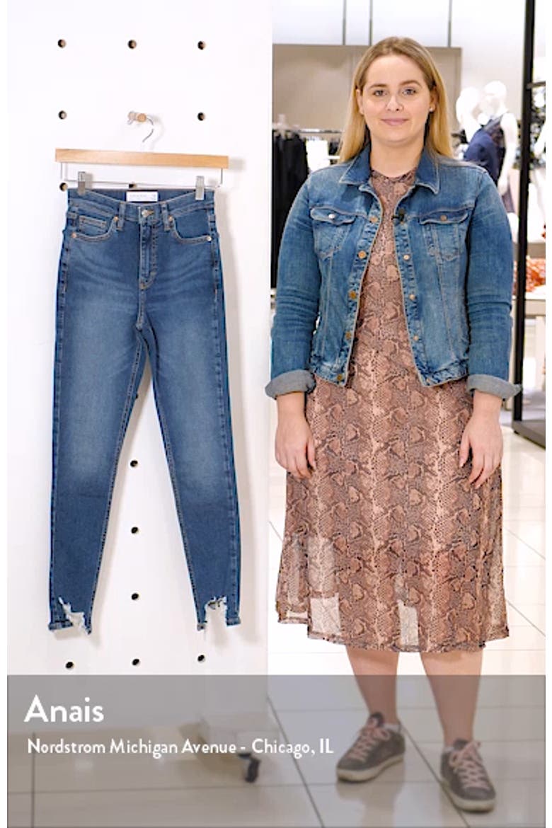 Jamie Jagged Hem Jeans video