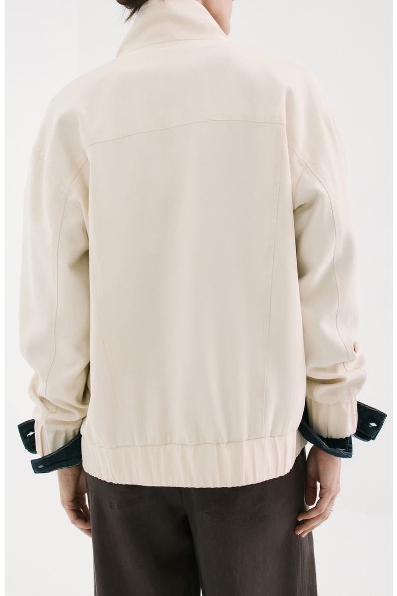 Oversize Jacket, Alternate, color, ECRU