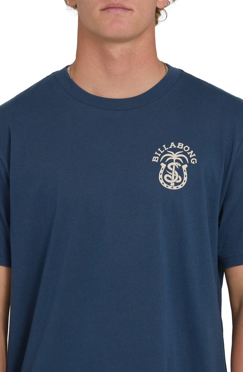 Billabong Forge Premium Graphic T-Shirt, Alternate, color, Dark Denim