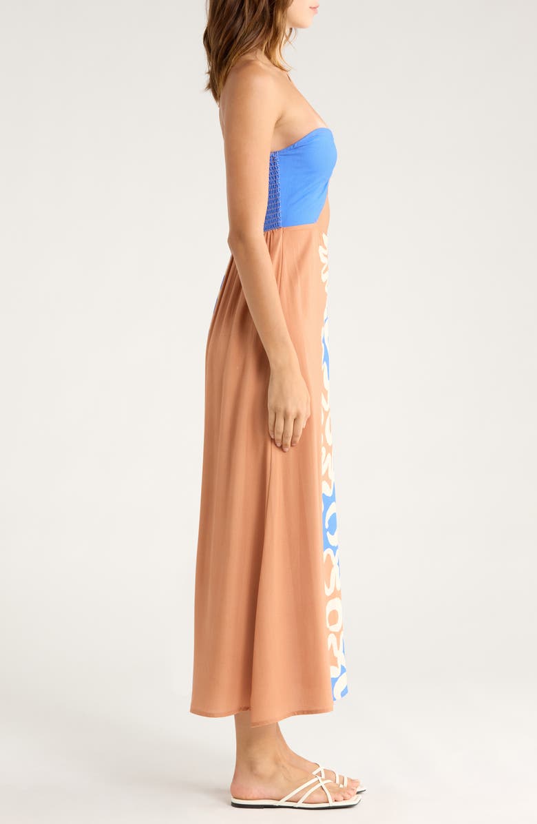 Billabong Trippin Dippin Cutout Sundress, Alternate, color, Sunburnt