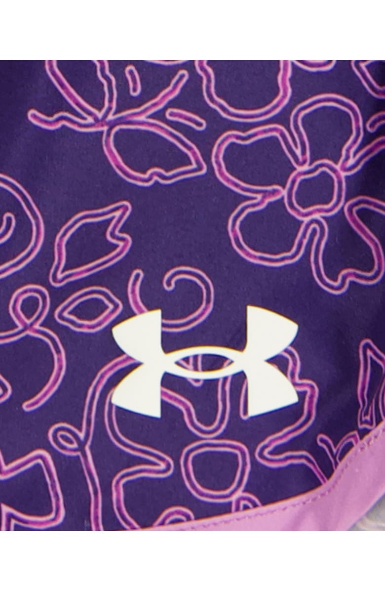 Under Armour Kids' Graphic Tee & Printed Woven Shorts Set, Alternate, color, Pink Dawn