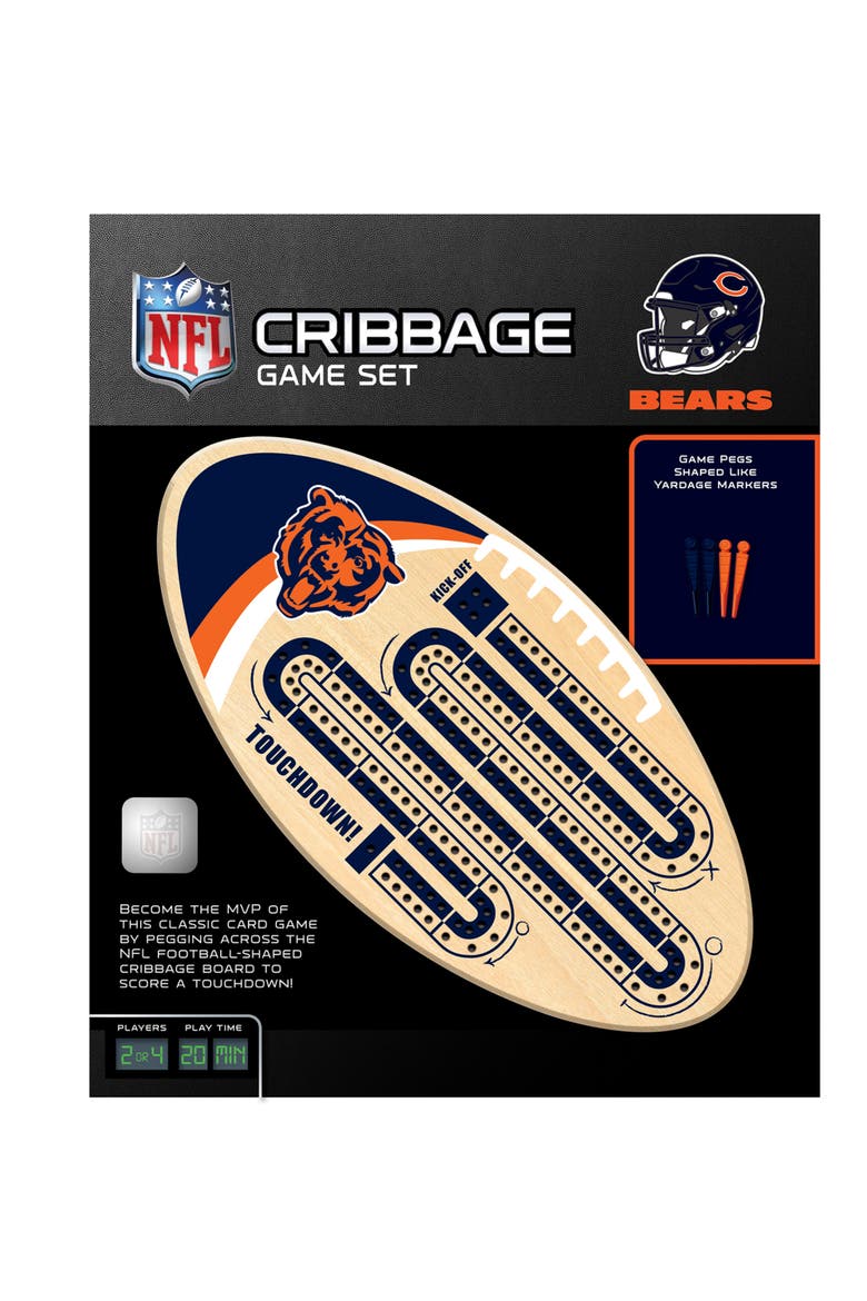 Chicago Bears Cribbage, Main, color, Multicolor