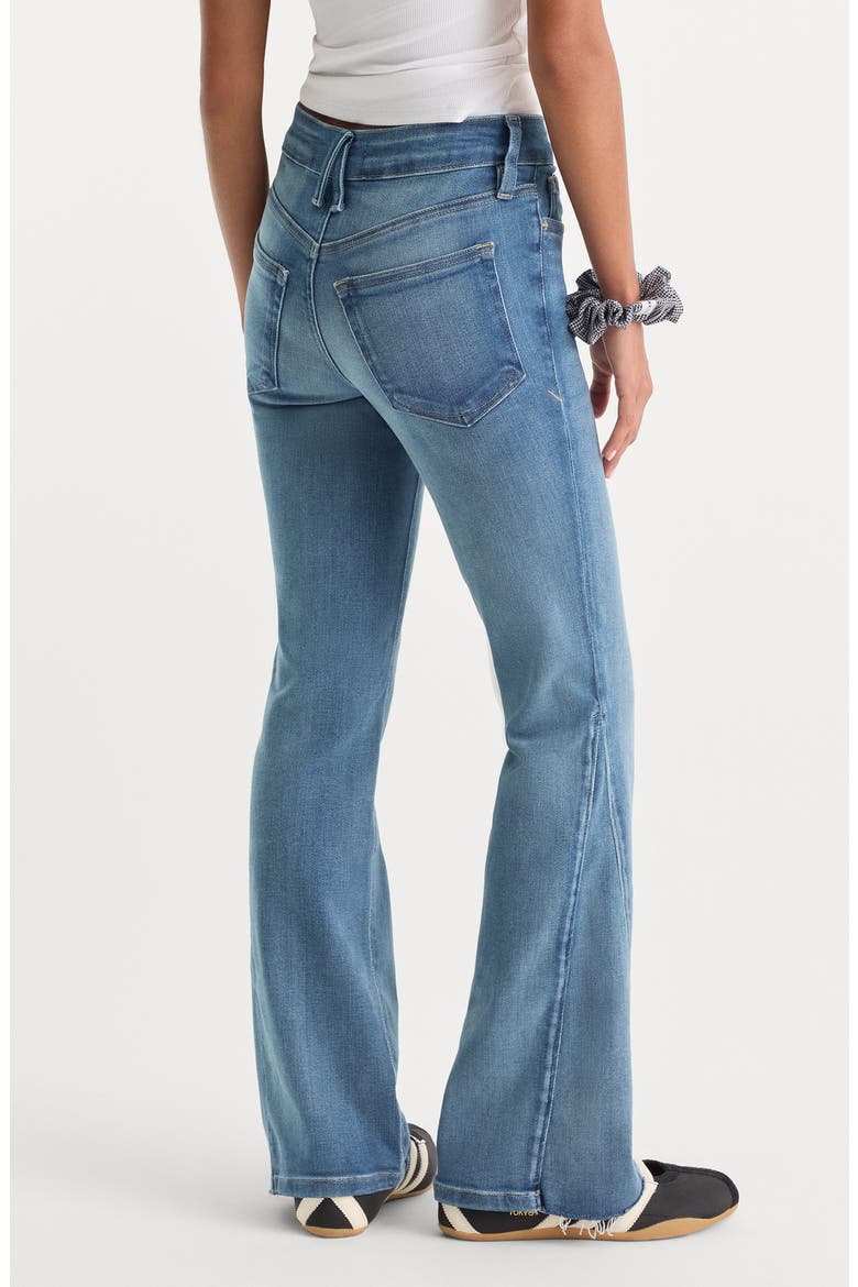Soft High Waist Bootcut Jeans, Alternate, color, INDIGO1238