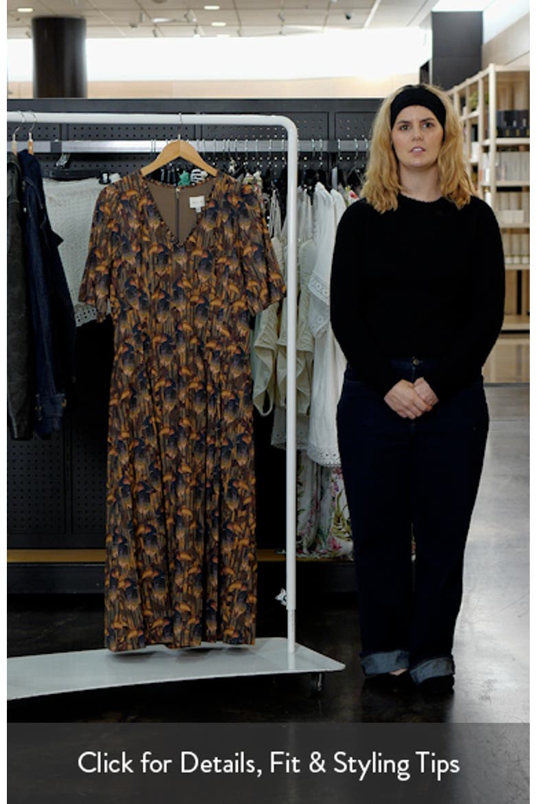 Gracie Puff Sleeve Midi Dress video