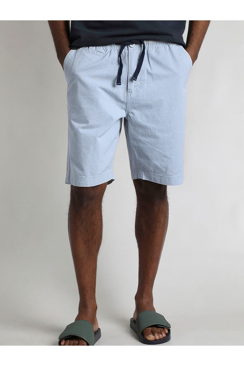 Dewey Stripe Shorts, Main, color, Ecru
